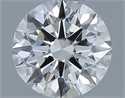 Natural Diamond 0.50 Carats, Round with Excellent Cut, G Color, VVS1 Clarity and Certified by IGI