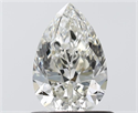 Diamante Natural 0.73 quilates, De pera , Color J, claridad VS1 y certificado IGI