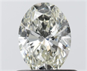 Diamante Natural 0.60 quilates, Ovalado , Color I, claridad VVS1 y certificado IGI
