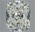 Natural Diamond 4.03 Carats, Cushion with  Cut, K Color, VS2 Clarity and Certified by GIA