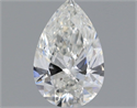 Natural Diamond 0.83 Carats, Pear with  Cut, G Color, I1 Clarity and Certified by GIA