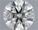 Diamante Natural 0.50 quilates, Redondo , Color I, claridad SI2 y certificado IGI