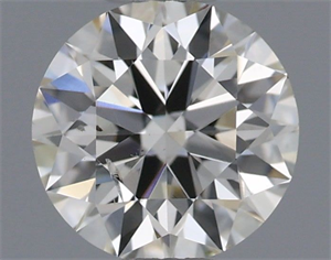 Foto Diamante Natural 0.40 quilates, Redondo , Color H, claridad SI1 y certificado IGI de