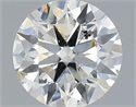 Diamante Natural 0.55 quilates, Redondo , Color G, claridad I1 y certificado IGI