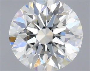 Picture of Natural Diamond 0.50 Carats, Round with Excellent Cut, H Color, VS1 Clarity and Certified by IGI