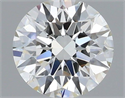 Natural Diamond 0.50 Carats, Round with Excellent Cut, H Color, VS1 Clarity and Certified by IGI