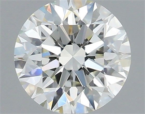 Picture of Natural Diamond 0.50 Carats, Round with Excellent Cut, H Color, VS1 Clarity and Certified by IGI