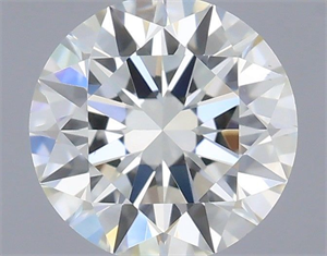 Picture of Natural Diamond 0.50 Carats, Round with Excellent Cut, H Color, VS1 Clarity and Certified by IGI