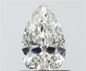 Foto Diamante Natural 0.53 quilates, De pera , Color I, claridad VVS2 y certificado IGI de