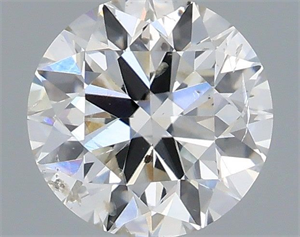 Foto Diamante Natural 0.51 quilates, Redondo , Color I, claridad SI2 y certificado IGI de