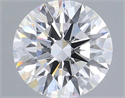 Del inventario de diamantes de laboratorio, 2.04 quilates, Redondo , Color E, claridad VVS2 y certificado IGI