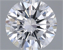 Lab Grown Diamond 1.06 Carats, Round with Excellent Cut, F Color, VS1 Clarity and Certified by IGI
