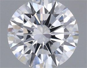 Picture of Lab Grown Diamond 1.06 Carats, Round with Excellent Cut, F Color, VS1 Clarity and Certified by IGI