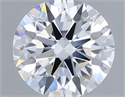 Del inventario de diamantes de laboratorio, 0.76 quilates, Redondo , Color F, claridad VVS1 y certificado IGI