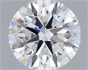 Lab Grown Diamond 0.96 Carats, Round with Ideal Cut, D Color, VVS2 Clarity and Certified by IGI