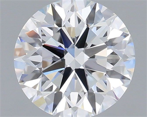 Picture of Lab Grown Diamond 0.96 Carats, Round with Ideal Cut, D Color, VVS2 Clarity and Certified by IGI