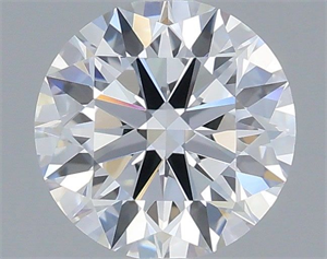 Picture of Lab Grown Diamond 0.83 Carats, Round with Ideal Cut, D Color, VVS2 Clarity and Certified by IGI
