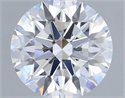 Del inventario de diamantes de laboratorio, 0.72 quilates, Redondo , Color D, claridad VS2 y certificado IGI