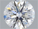 Lab Grown Diamond 1.06 Carats, Round with Excellent Cut, E Color, VS1 Clarity and Certified by IGI