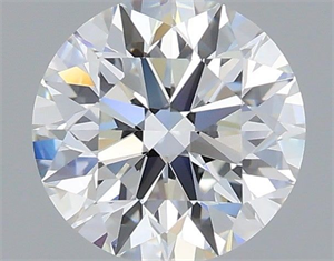 Picture of Lab Grown Diamond 1.06 Carats, Round with Excellent Cut, E Color, VS1 Clarity and Certified by IGI