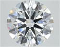 Del inventario de diamantes de laboratorio, 2.09 quilates, Redondo , Color E, claridad VVS2 y certificado IGI