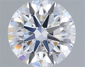 Picture of Lab Grown Diamond 1.03 Carats, Round with Ideal Cut, D Color, VVS1 Clarity and Certified by IGI