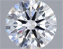 Del inventario de diamantes de laboratorio, 2.03 quilates, Redondo , Color D, claridad VVS2 y certificado IGI