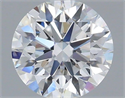 Del inventario de diamantes de laboratorio, 1.28 quilates, Redondo , Color D, claridad VS1 y certificado IGI