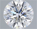 Del inventario de diamantes de laboratorio, 1.24 quilates, Redondo , Color E, claridad VVS2 y certificado IGI