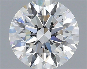 Picture of Lab Grown Diamond 1.23 Carats, Round with Excellent Cut, F Color, VVS2 Clarity and Certified by IGI