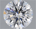 Lab Grown Diamond 1.22 Carats, Round with Excellent Cut, D Color, VS1 Clarity and Certified by IGI