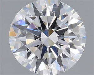 Picture of Lab Grown Diamond 1.22 Carats, Round with Excellent Cut, D Color, VS1 Clarity and Certified by IGI