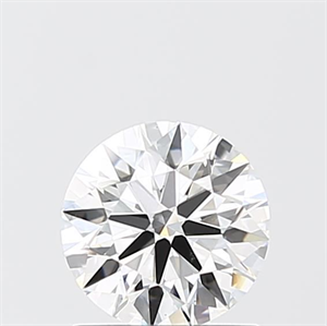 Picture of Lab Grown Diamond 1.01 Carats, Round with Ideal Cut, D Color, VS1 Clarity and Certified by IGI