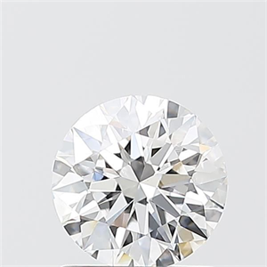 Picture of Lab Grown Diamond 1.05 Carats, Round with Ideal Cut, E Color, VS1 Clarity and Certified by IGI