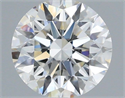 Lab Grown Diamond 1.04 Carats, Round with Ideal Cut, F Color, VS1 Clarity and Certified by IGI
