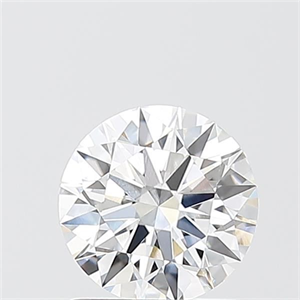 Picture of Lab Grown Diamond 1.05 Carats, Round with Ideal Cut, E Color, VS1 Clarity and Certified by IGI