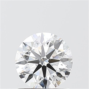 Picture of Lab Grown Diamond 1.01 Carats, Round with Excellent Cut, D Color, VS1 Clarity and Certified by IGI