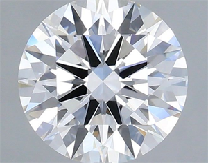 Picture of Lab Grown Diamond 1.02 Carats, Round with Ideal Cut, D Color, VVS1 Clarity and Certified by IGI