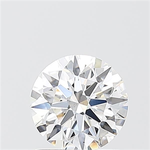 Picture of Lab Grown Diamond 1.01 Carats, Round with Ideal Cut, D Color, VS2 Clarity and Certified by IGI