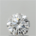Lab Grown Diamond 1.01 Carats, Round with Excellent Cut, E Color, VS1 Clarity and Certified by IGI