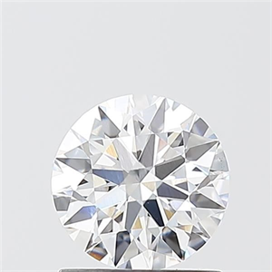 Picture of Lab Grown Diamond 1.01 Carats, Round with Ideal Cut, D Color, VS1 Clarity and Certified by IGI
