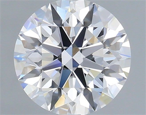 Picture of Lab Grown Diamond 1.03 Carats, Round with Ideal Cut, D Color, VVS2 Clarity and Certified by IGI