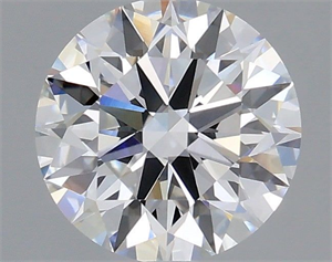 Picture of Lab Grown Diamond 1.42 Carats, Round with Ideal Cut, E Color, VVS2 Clarity and Certified by IGI