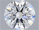 Del inventario de diamantes de laboratorio, 1.02 quilates, Redondo , Color D, claridad VVS2 y certificado IGI