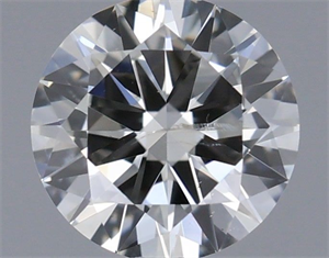 Picture of Natural Diamond 0.40 Carats, Round with Very Good Cut, G Color, SI2 Clarity and Certified by IGI
