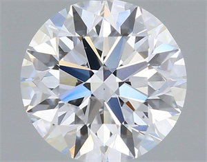 Picture of Natural Diamond 0.70 Carats, Round with Excellent Cut, D Color, VS2 Clarity and Certified by GIA