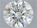 Natural Diamond 1.21 Carats, Round with Excellent Cut, H Color, VS2 Clarity and Certified by IGI