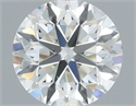 Diamante Natural 0.40 quilates, Redondo , Color H, claridad VS2 y certificado IGI
