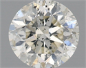 Diamante Natural 0.70 quilates, Redondo , Color H, claridad I1 y certificado IGI