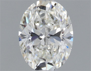 Picture of Natural Diamond 0.51 Carats, Oval with  Cut, H Color, VS1 Clarity and Certified by GIA